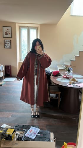 Customer photo review of Wanli 万历 Wanli Era Ming Dynasty Round Collar Winter Coat