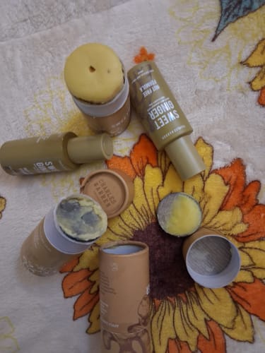 Customer photo review of Sweet Ginger Vapor Rub Stick