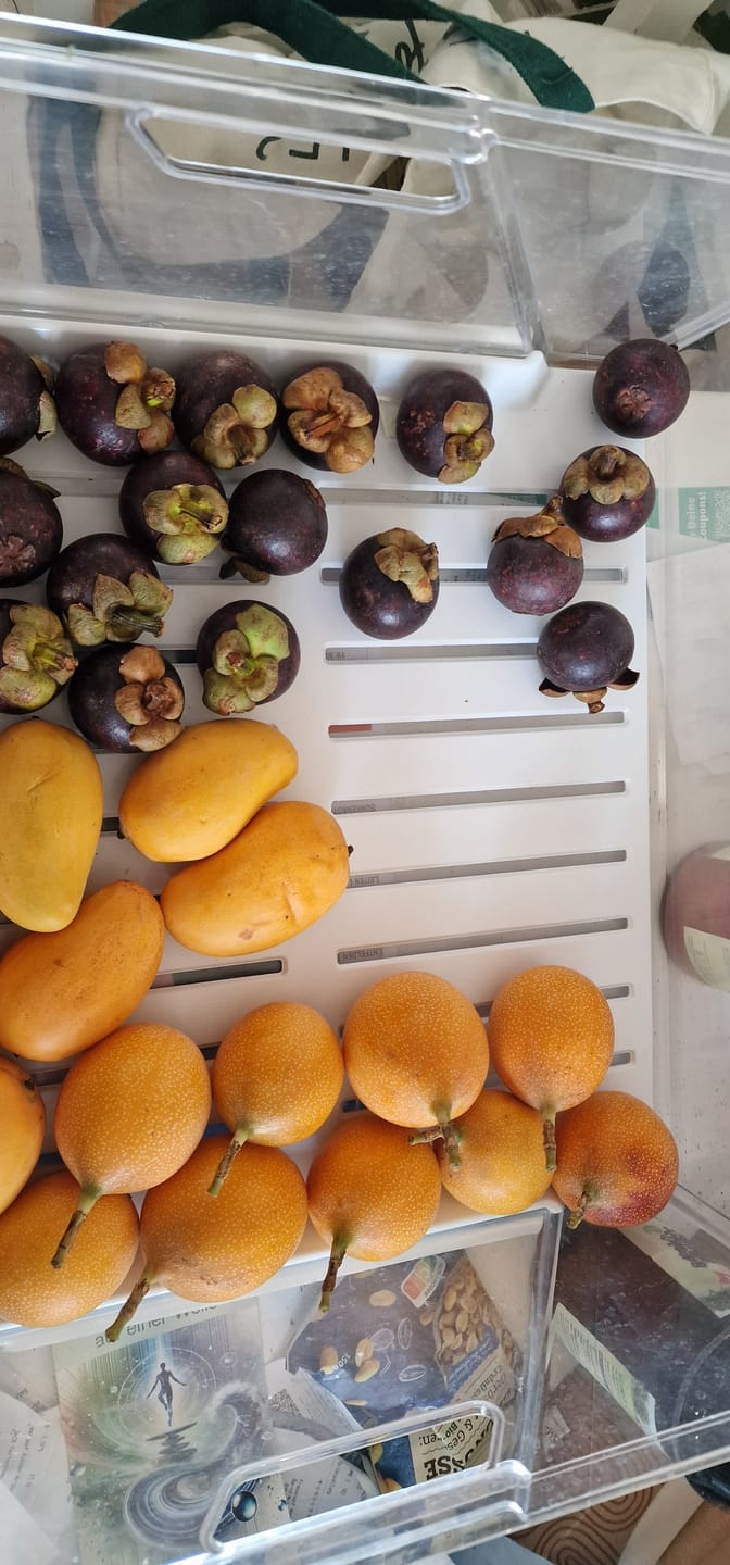 Customer photo review of Mangostan Aktionsbox % 1,25kg