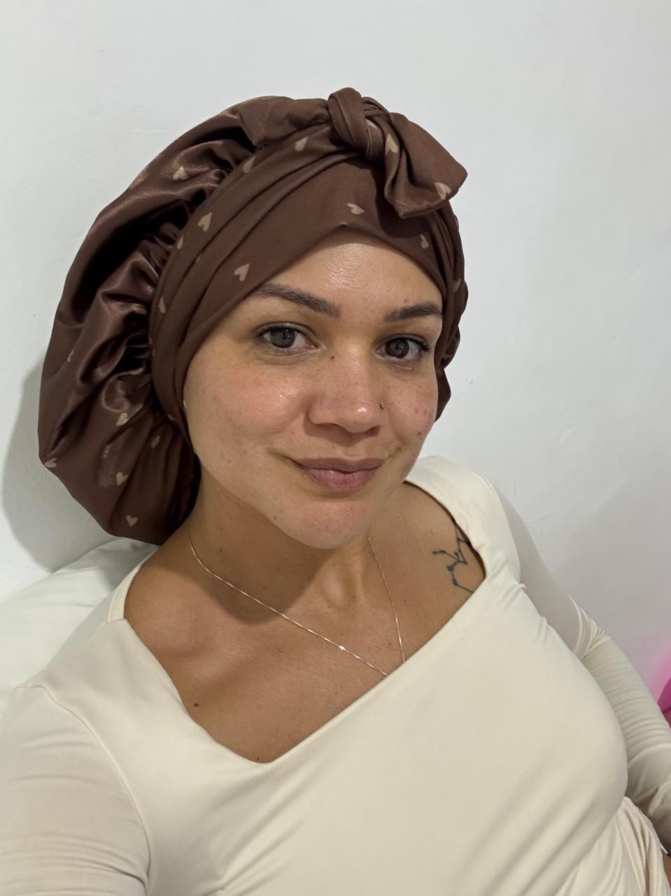 Customer photo review of Gorros para Dormir