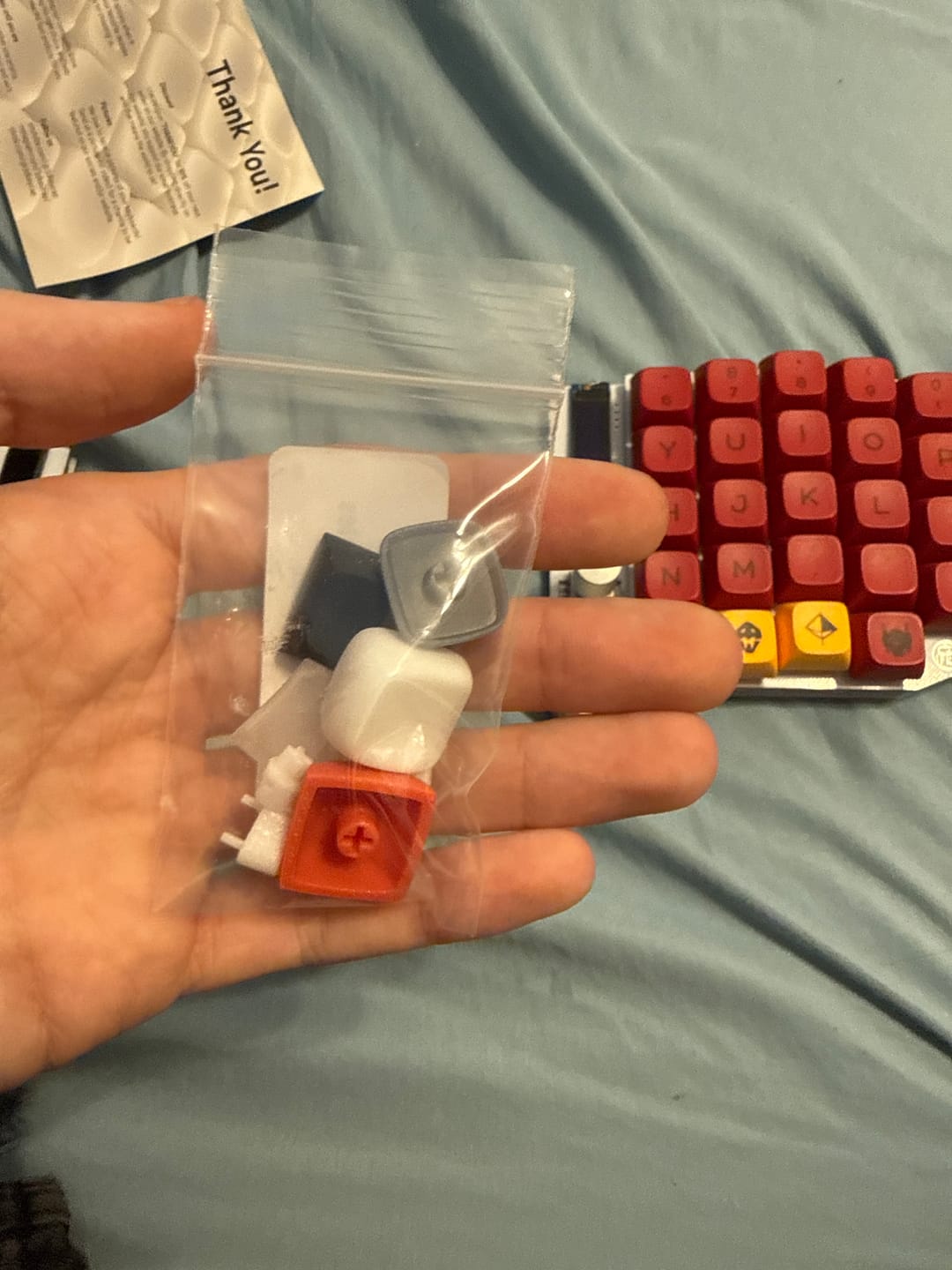 Customer photo review of DES Modifier Keycap (Pack of 2)