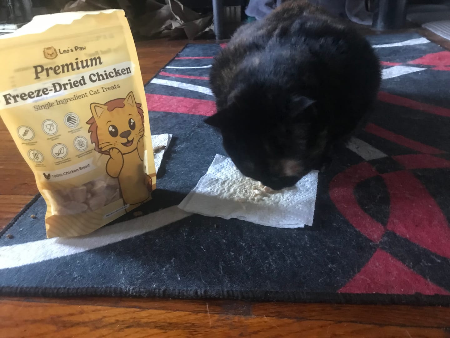 Customer photo review of Freeze Dried Chicken Treats