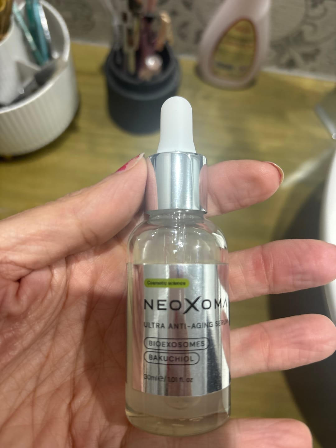Customer photo review of Sérum de Exosomas Ultra Rejuvenecedor con Bioexosomas de Bakuchiol