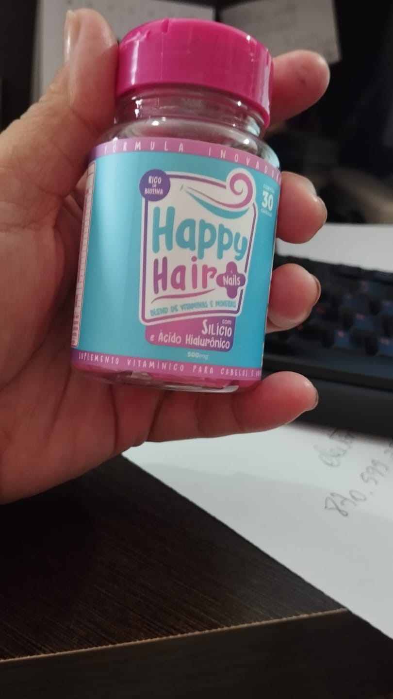 Customer photo review of Happy Hair 3 Potes Black Friday