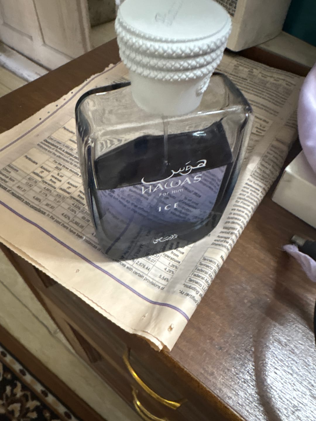 Customer photo review of Rasasi Hawas Ice Eau De Parfum For Men