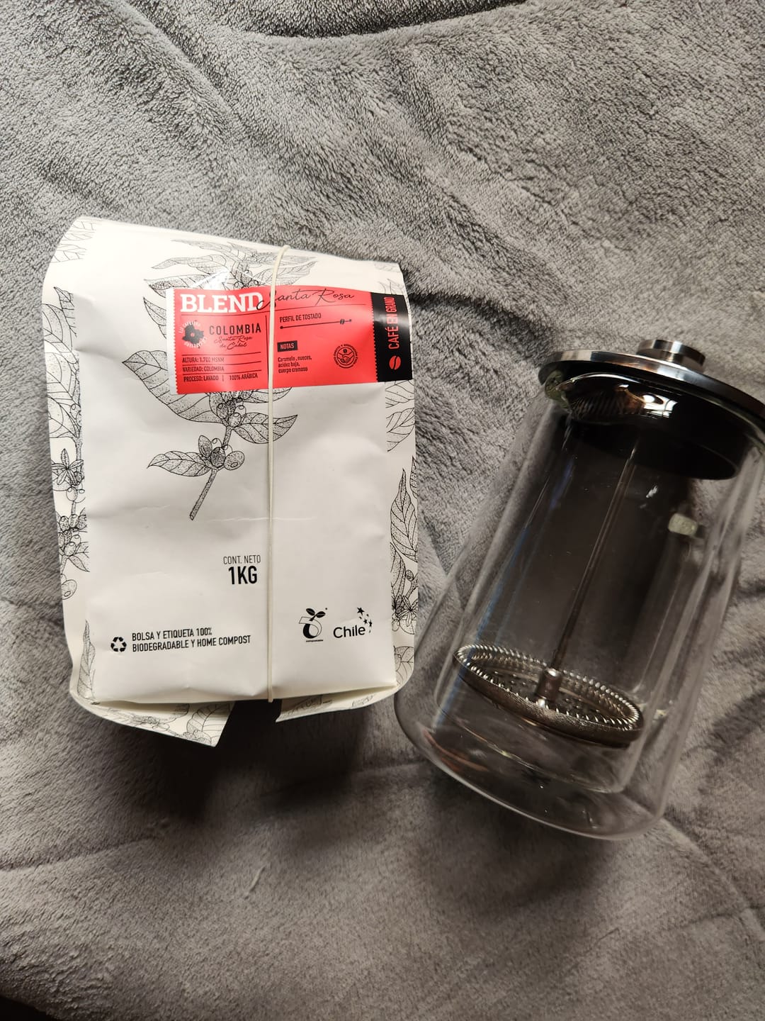 Customer photo review of Colombia | Blend Santa Rosa Bolsa 1 KG | GRANO ENTERO