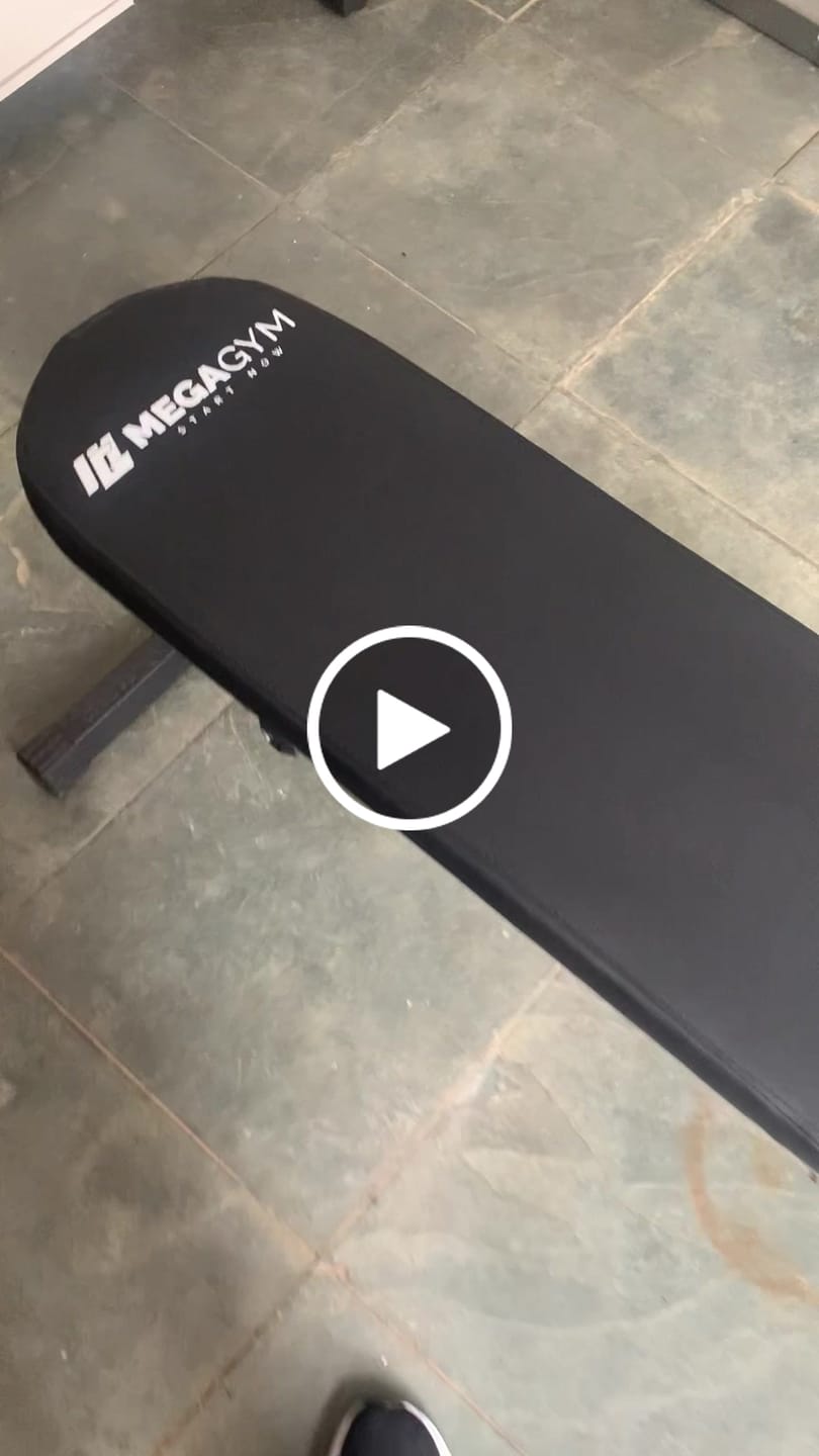 Customer video review of Banco de musculação 6x1 posições