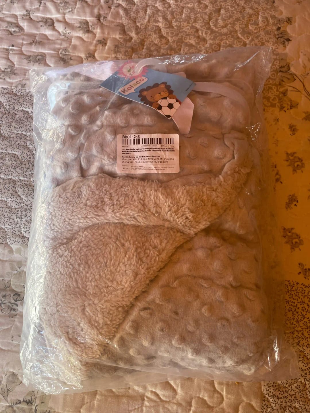 Customer photo review of Baby Blanket Buddy
