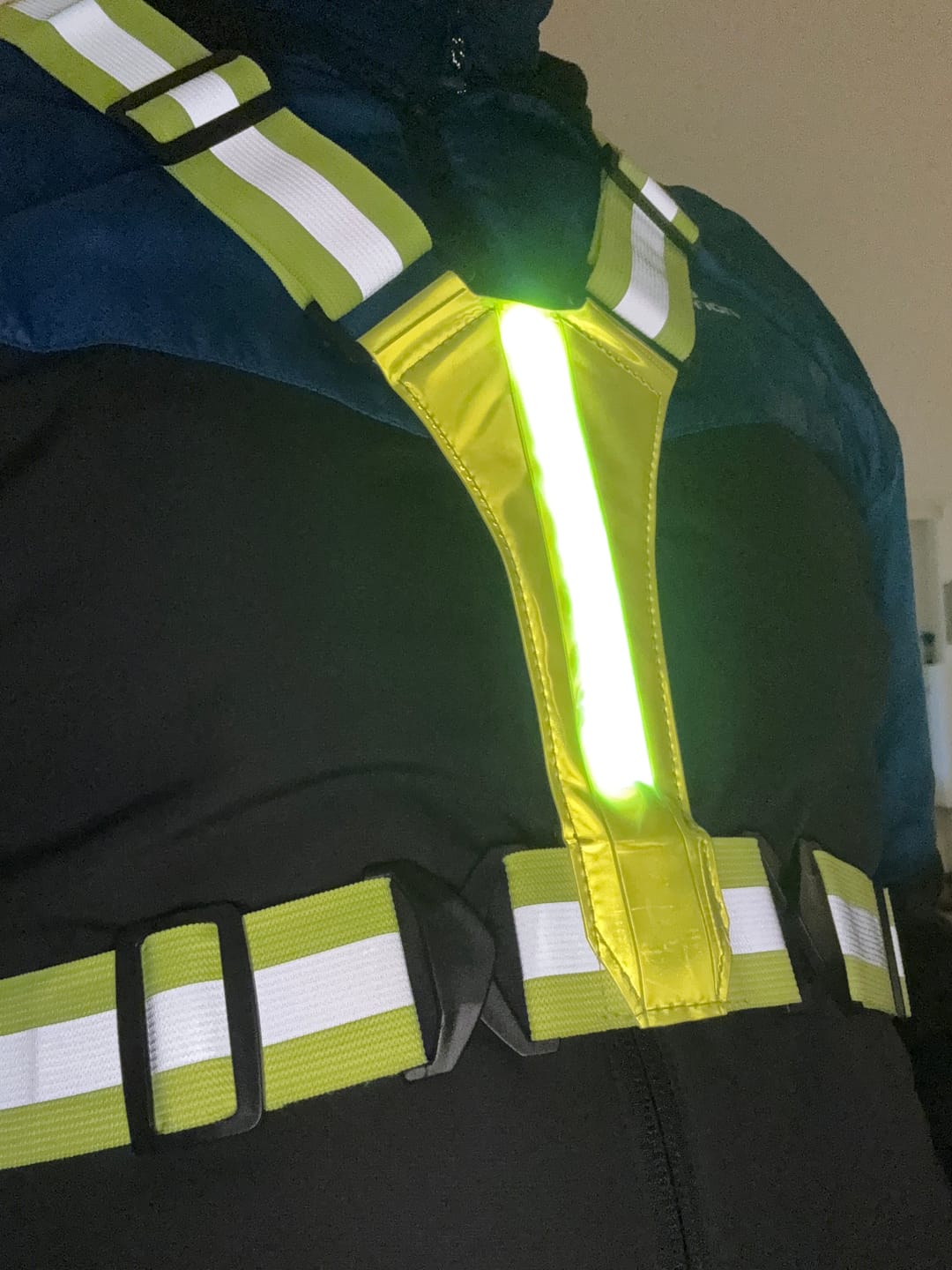 Customer photo review of RunSafe Weste – Mehr Sicherheit für deine Touren