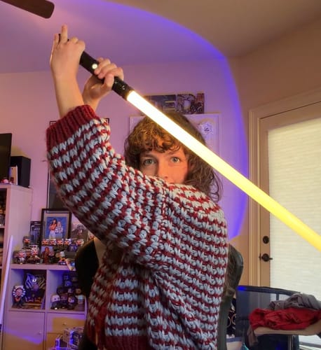 Customer photo review of Youngling | Saber