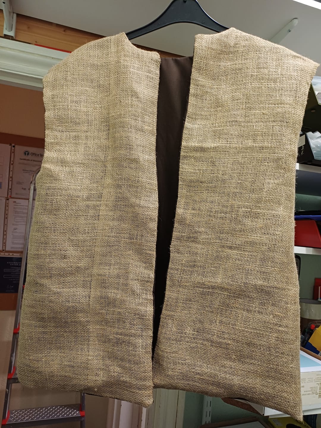 Customer photo review of Hessian Fabric