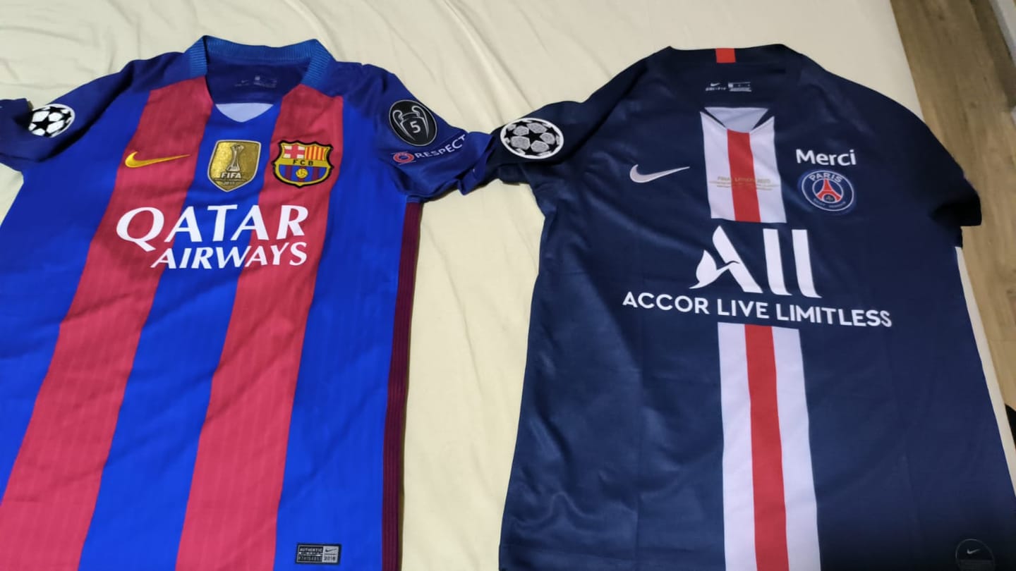 Customer photo review of Camisa Barcelona I 2016/17