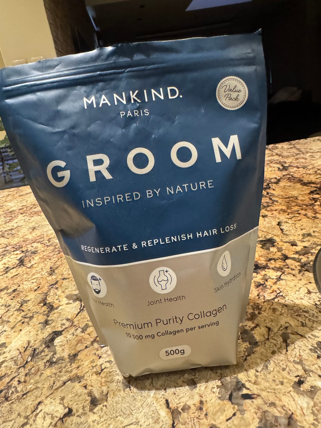 Customer photo review of Groom Collagen - 500g