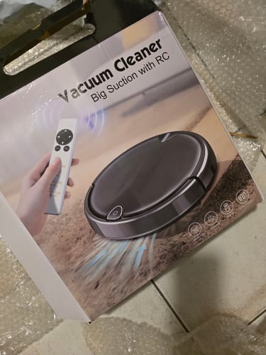 Customer photo review of HOME BUDDY –  3 in 1 Saugroboter mit Wischfunktion