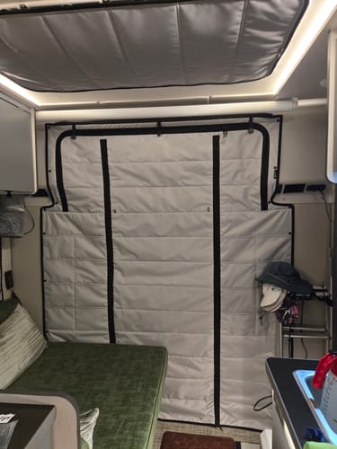 Customer photo review of Transit Ekko Cab Partition