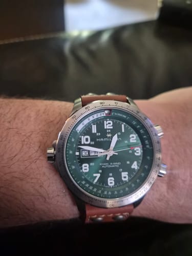 Customer photo review of Hamilton Khaki Aviation Automatic Men's 45mm Watch H77735560