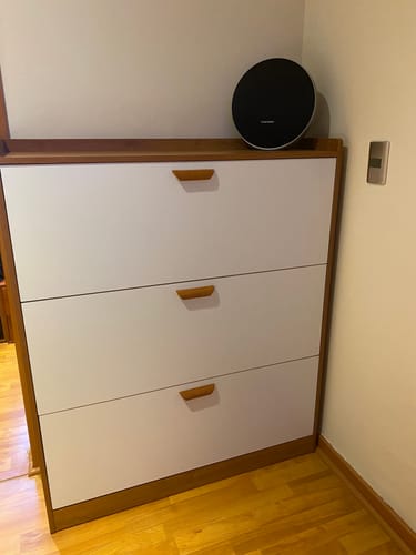Customer photo review of Zapatera Mueble Organizador 3 Niveles XXL para 25 pares