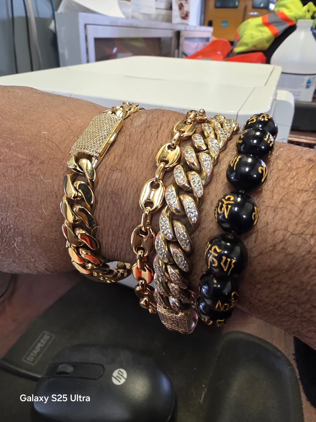 Customer photo review of 8-10mm Mariner Link Bracelet