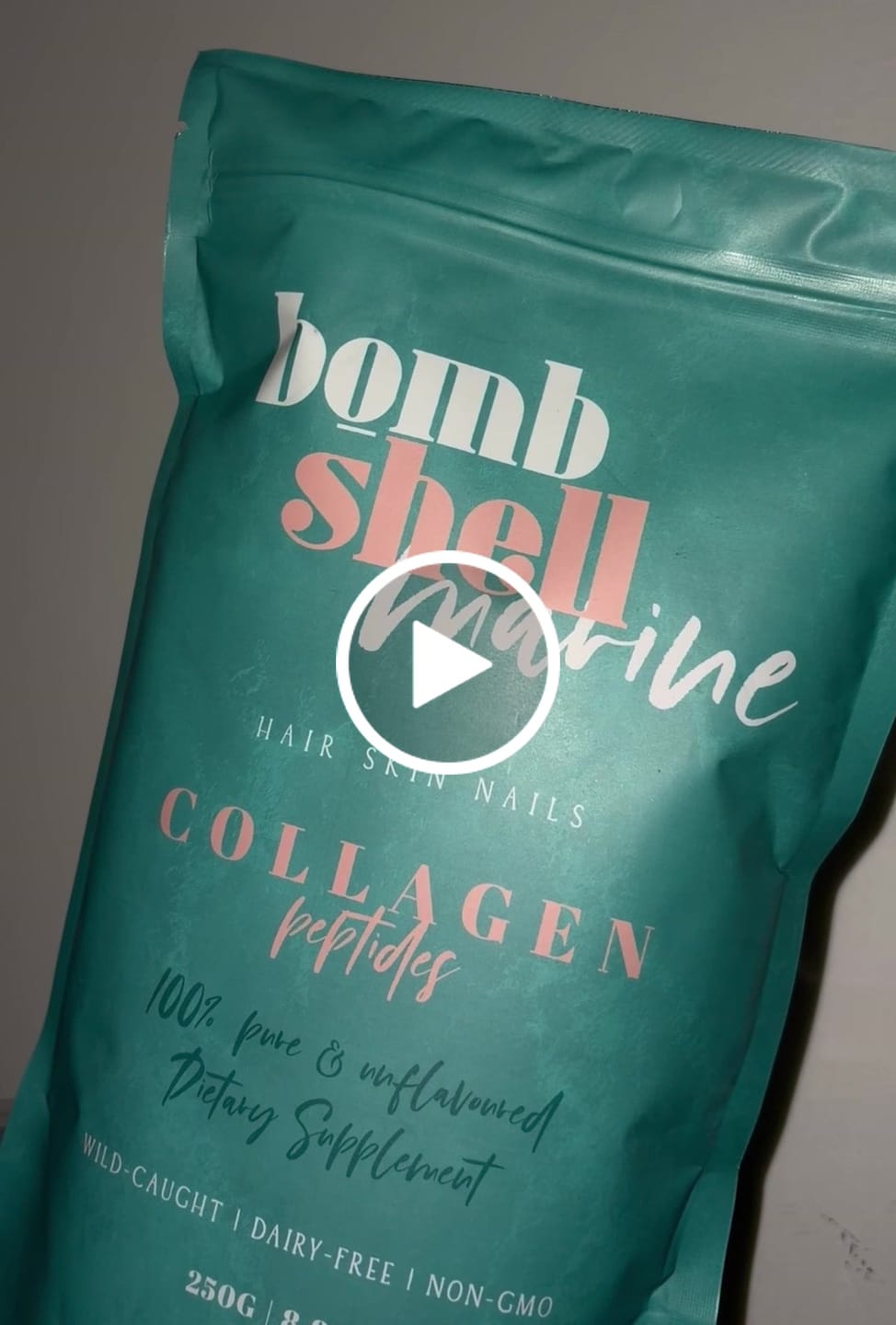 Customer video review of Fish Collagen Powder (250g) Unflavoured