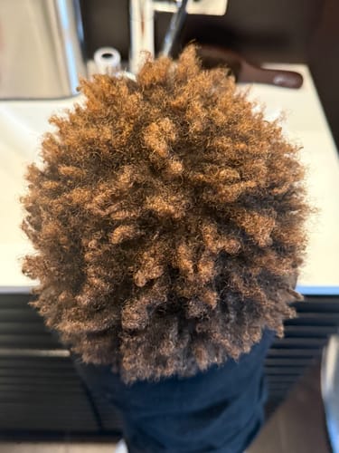 Customer photo review of Miracle Hair Growth Oil