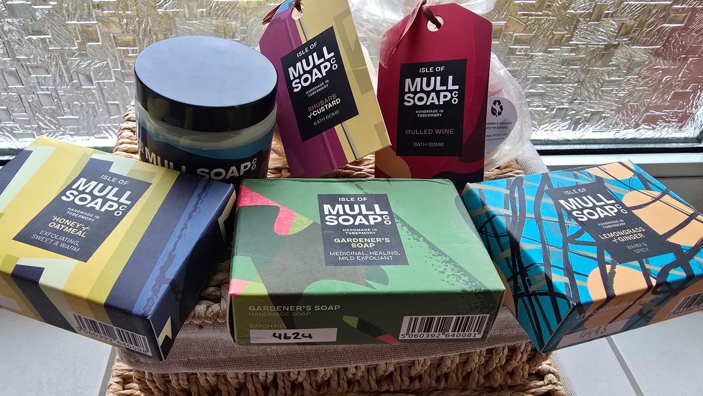 Customer photo review of Doublemint Super Scrub Isle of Mull Soap
