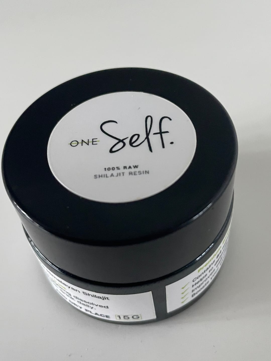 Customer photo review of Shilajit