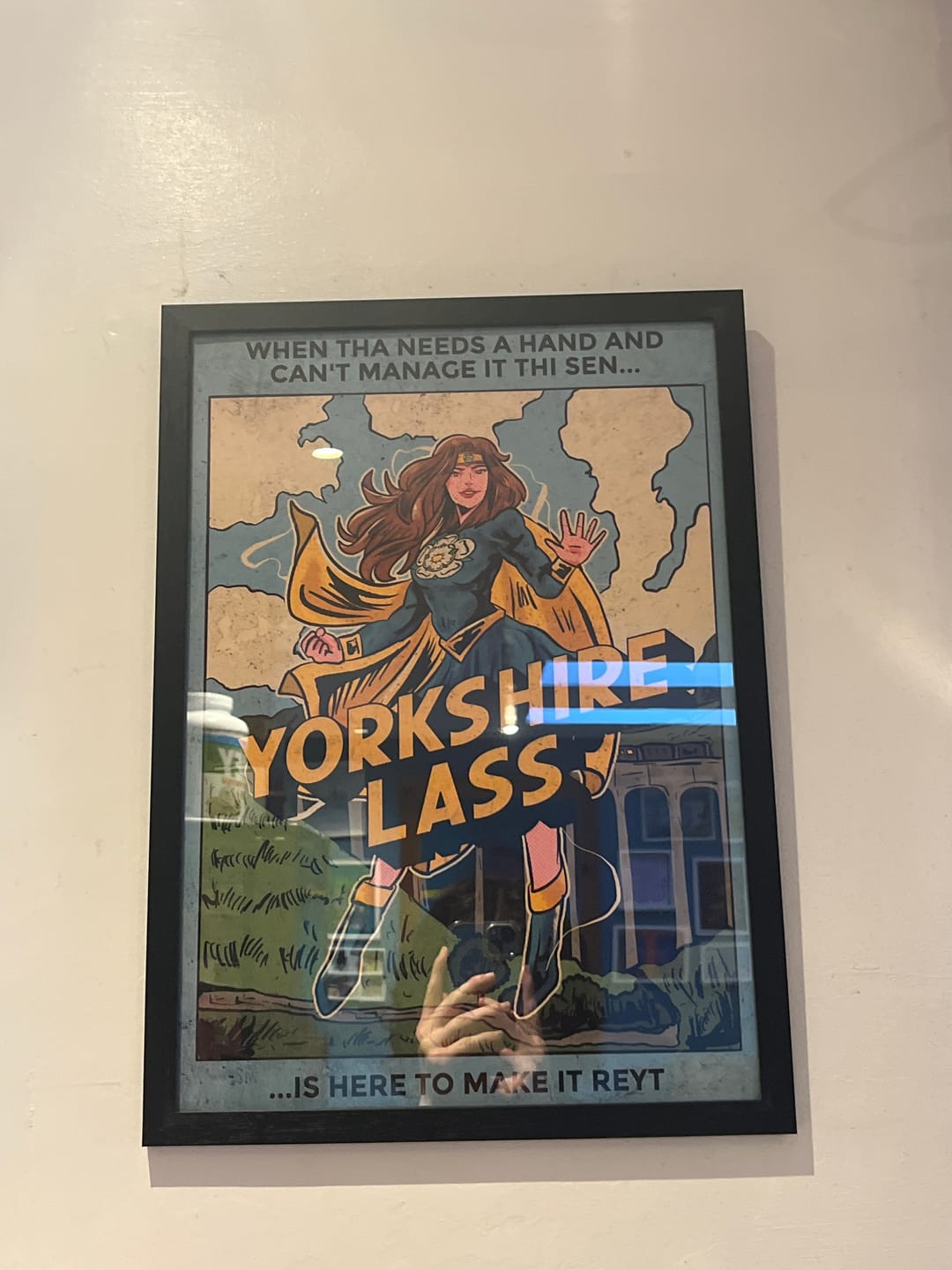 Customer photo review of Yorkshire Lass - Print