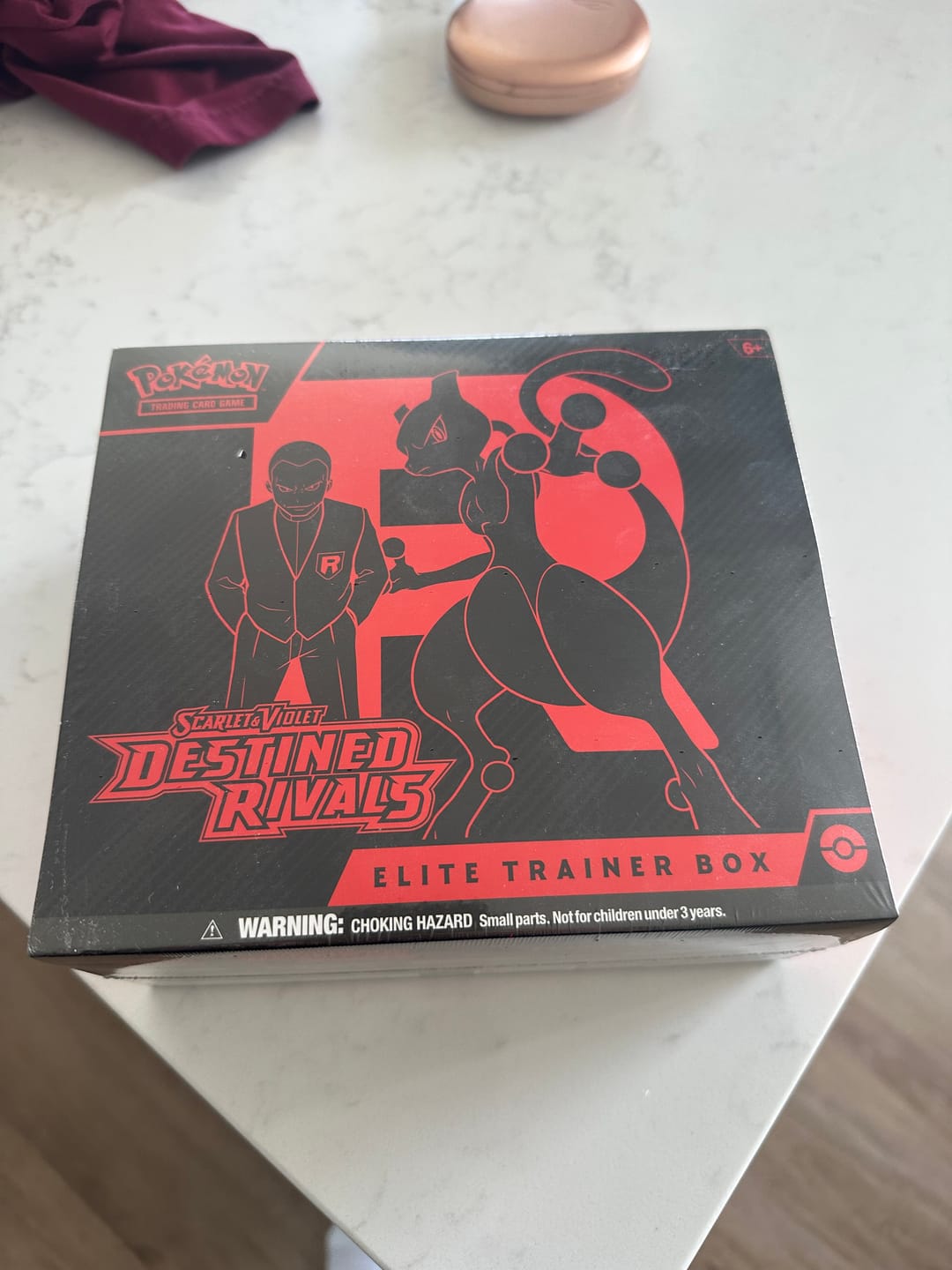 Customer photo review of Pokemon TCG Scarlet & Violet Destined Rivals Elite Trainer Box