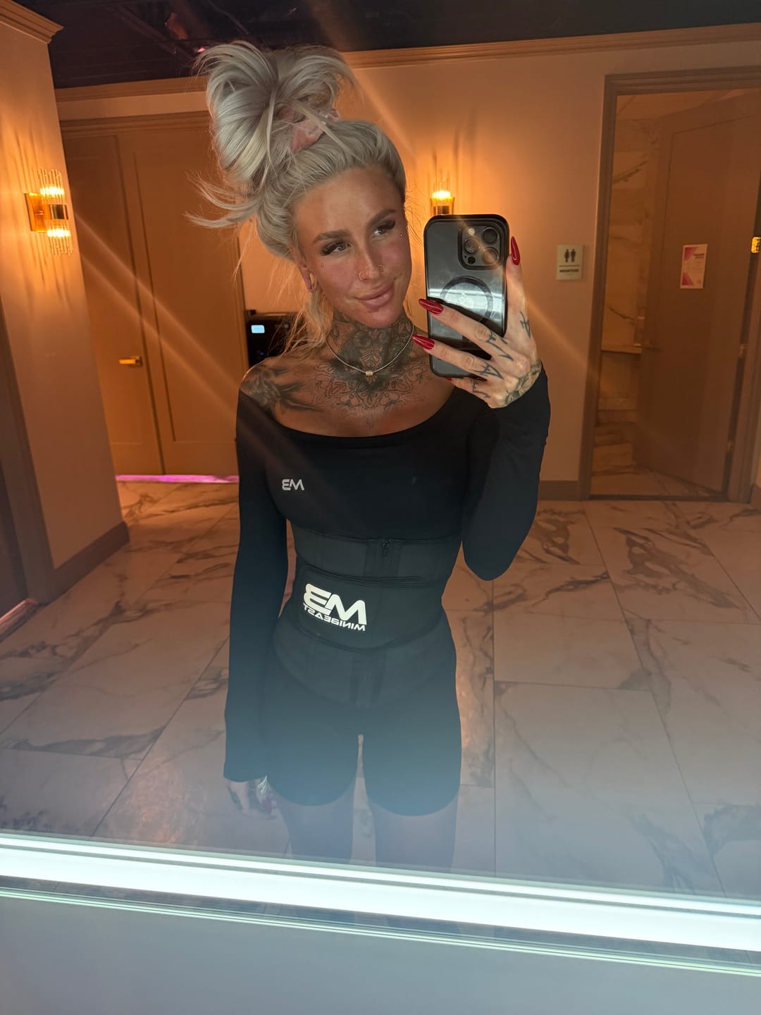 Customer photo review of Soft Forme Crop Top