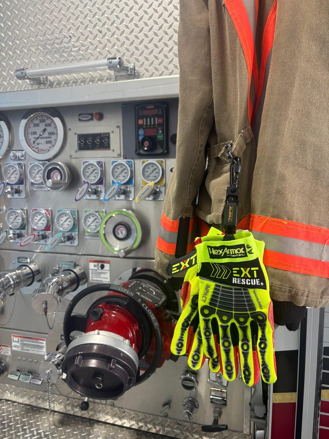 Customer photo review of MPW Ultimate Glove Clamp - Last Glove Holder You Will Ever Need