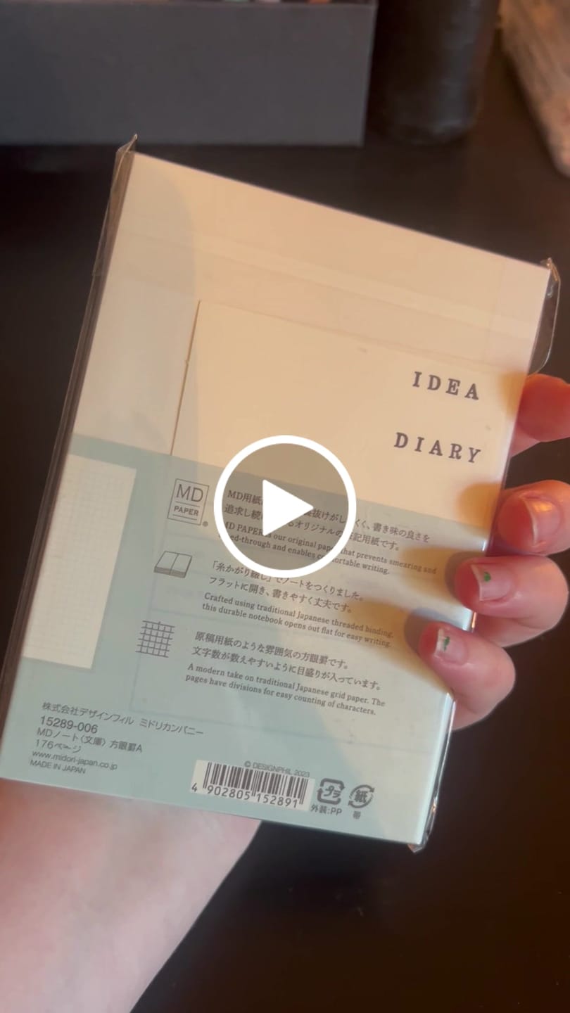 Customer video review of Midori MD Notebook A6 Pocket