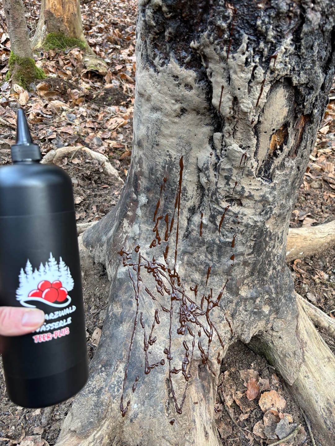 Customer photo review of Teer-Plus Wildlockmittel - Schwarzwild
