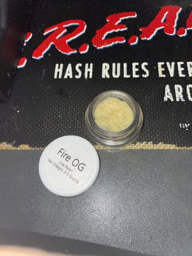 Customer photo review of Fire OG | Live Resin