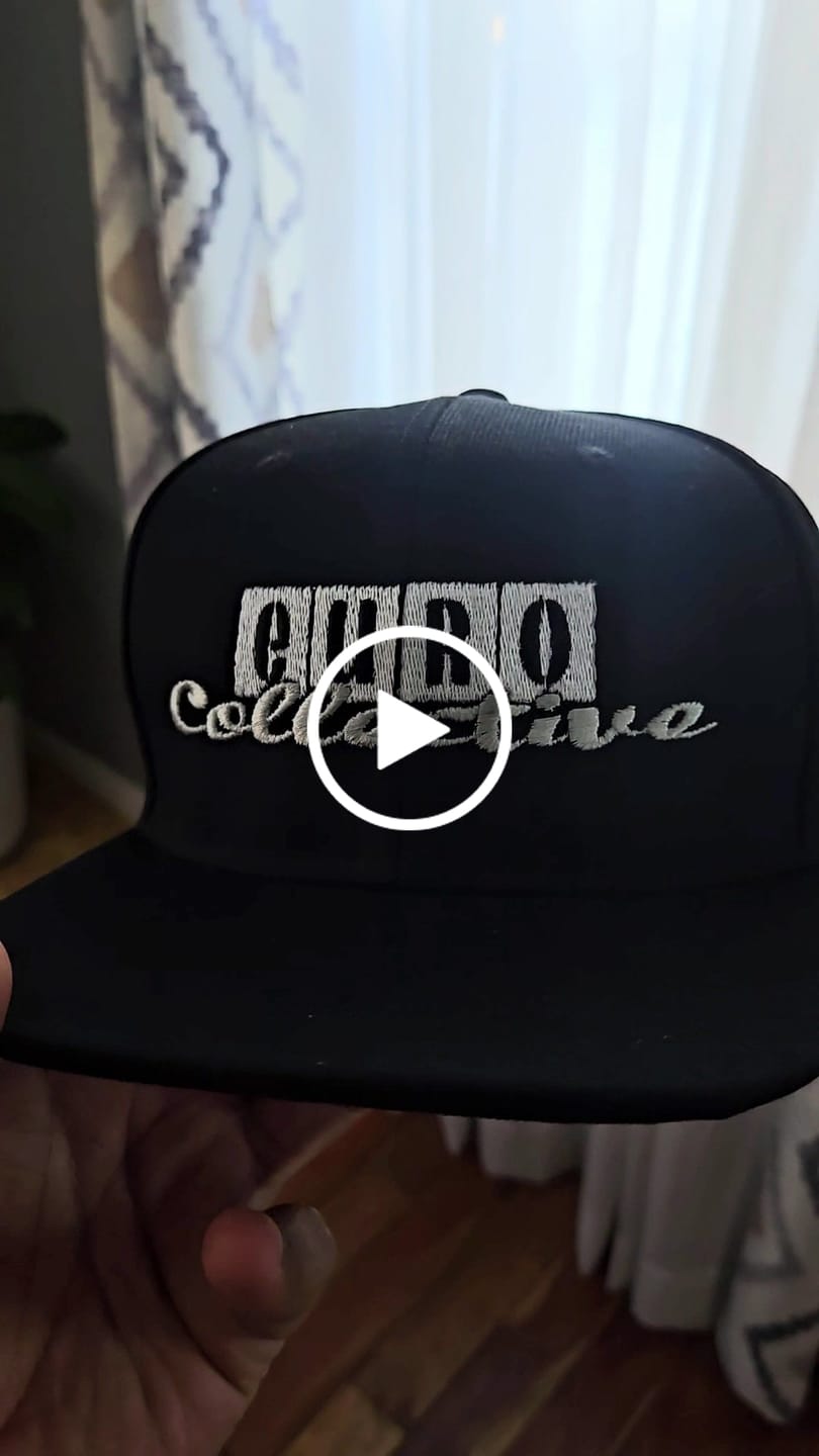 Customer video review of Custom White 3D Puff Embroidery Flat Embroidery Flat Eaves Sport Baseball Cap Design for Men/Women/Youth