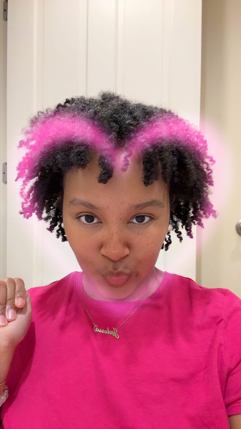 Customer photo review of SET Gel-To-Foam Styling Mousse