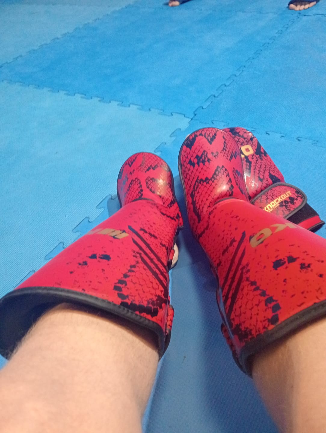 Customer photo review of Tibiere Kickbox Knockout Fire Snake