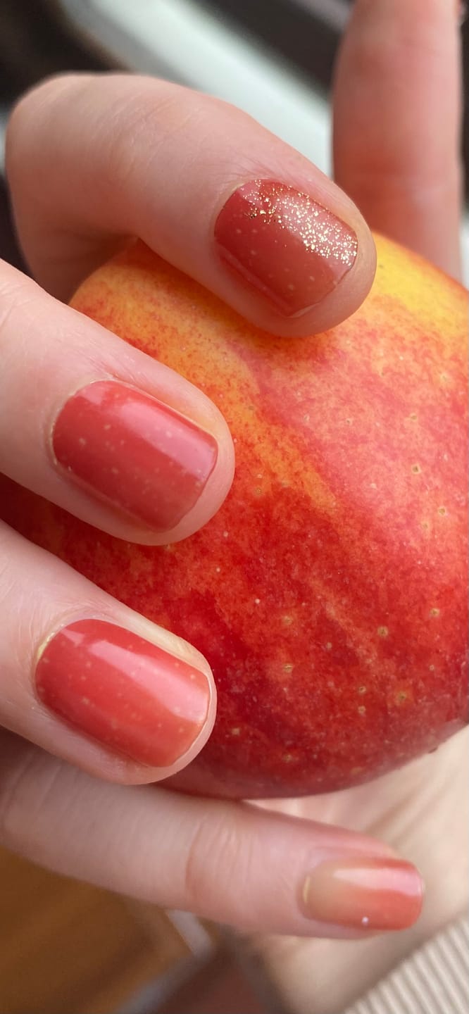 Customer photo review of N Shizuku Apple Jel Tırnak 30 Adet, 2 Kullanım
