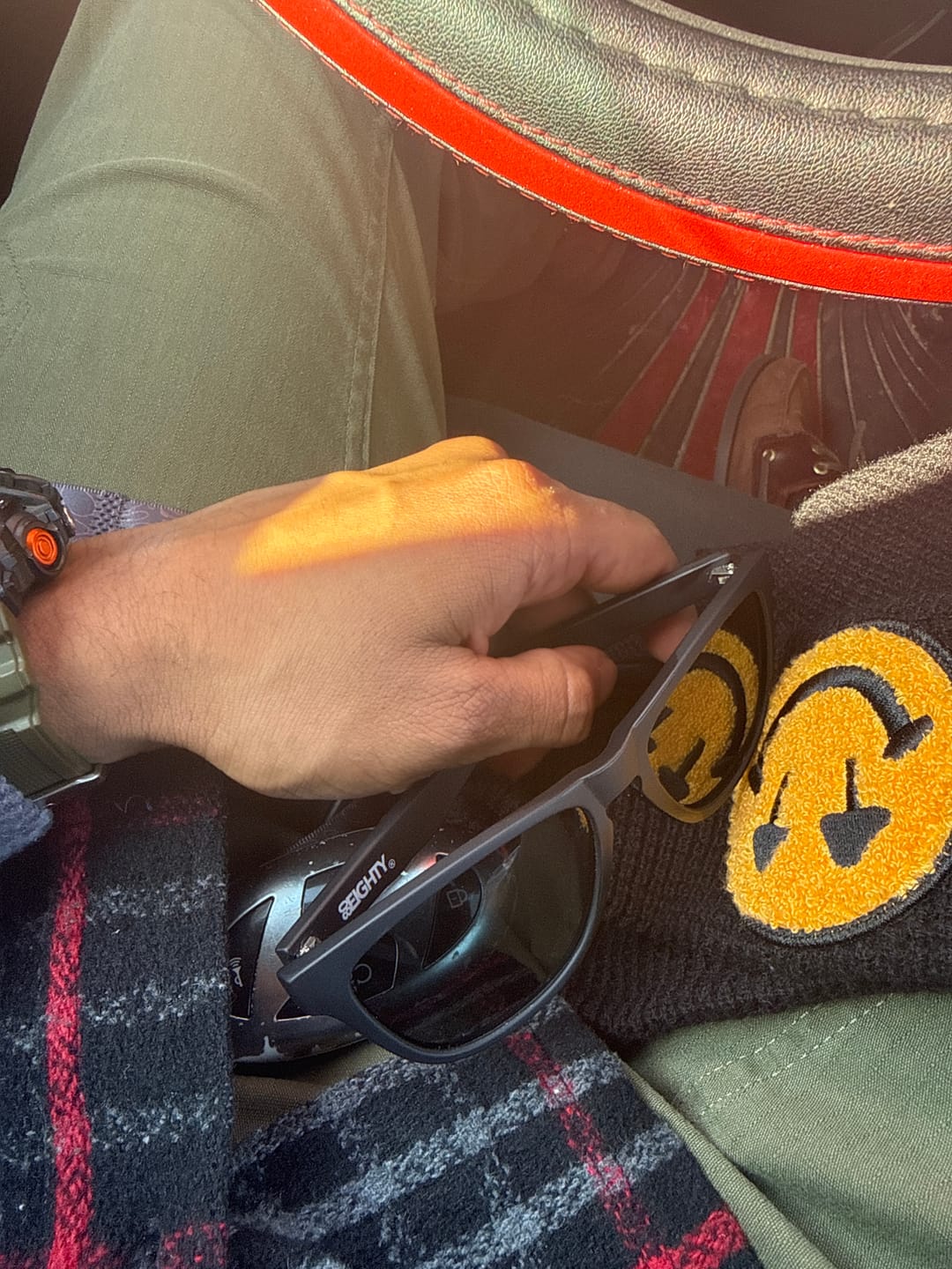Customer photo review of 80Eighty® Polarized Shady Sunglasses