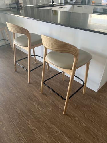 Customer photo review of Ellery 67cm Kitchen Bar Stool "Create Your Own"