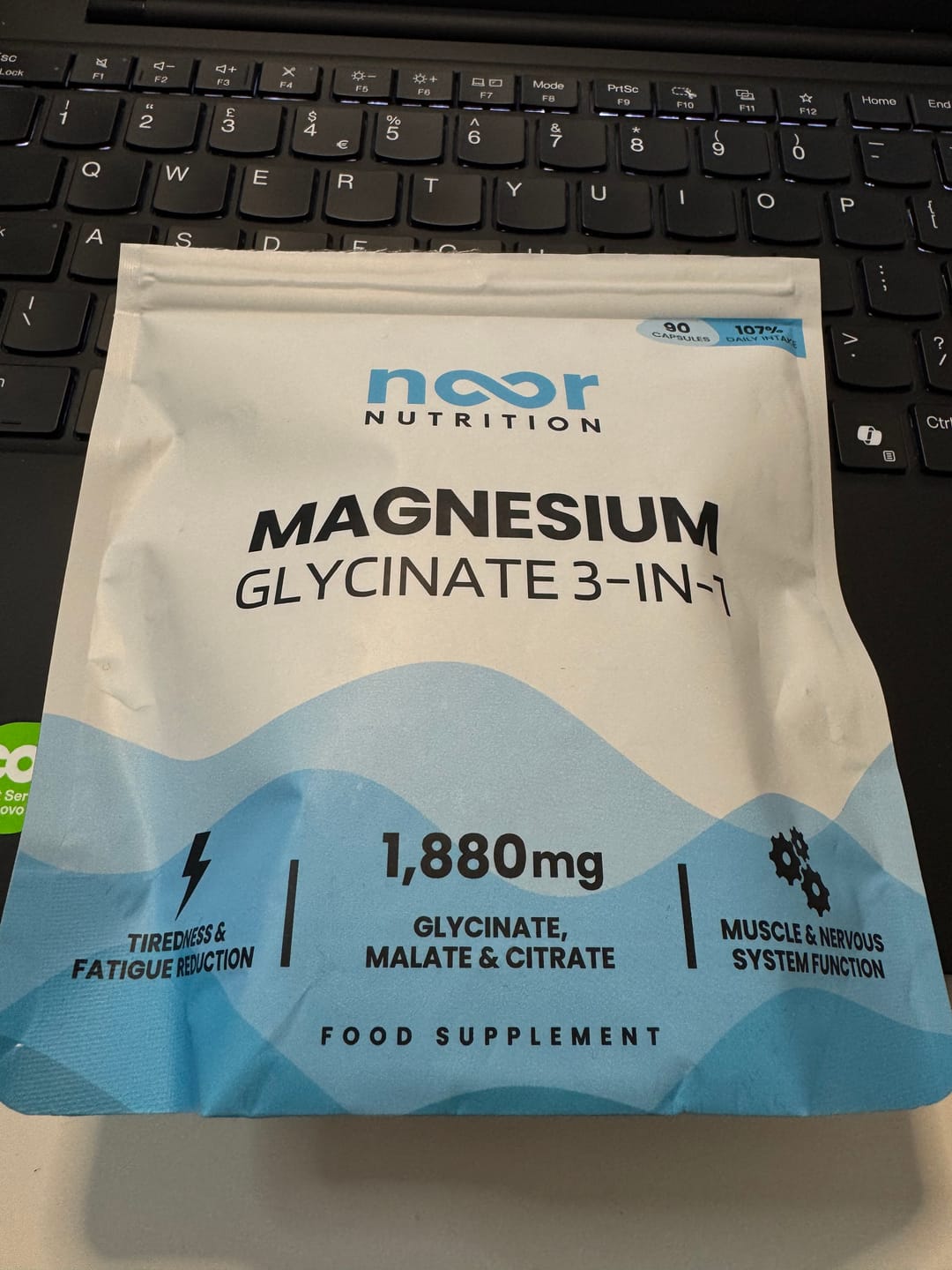 Customer photo review of Magnesium Glycinate Complex
