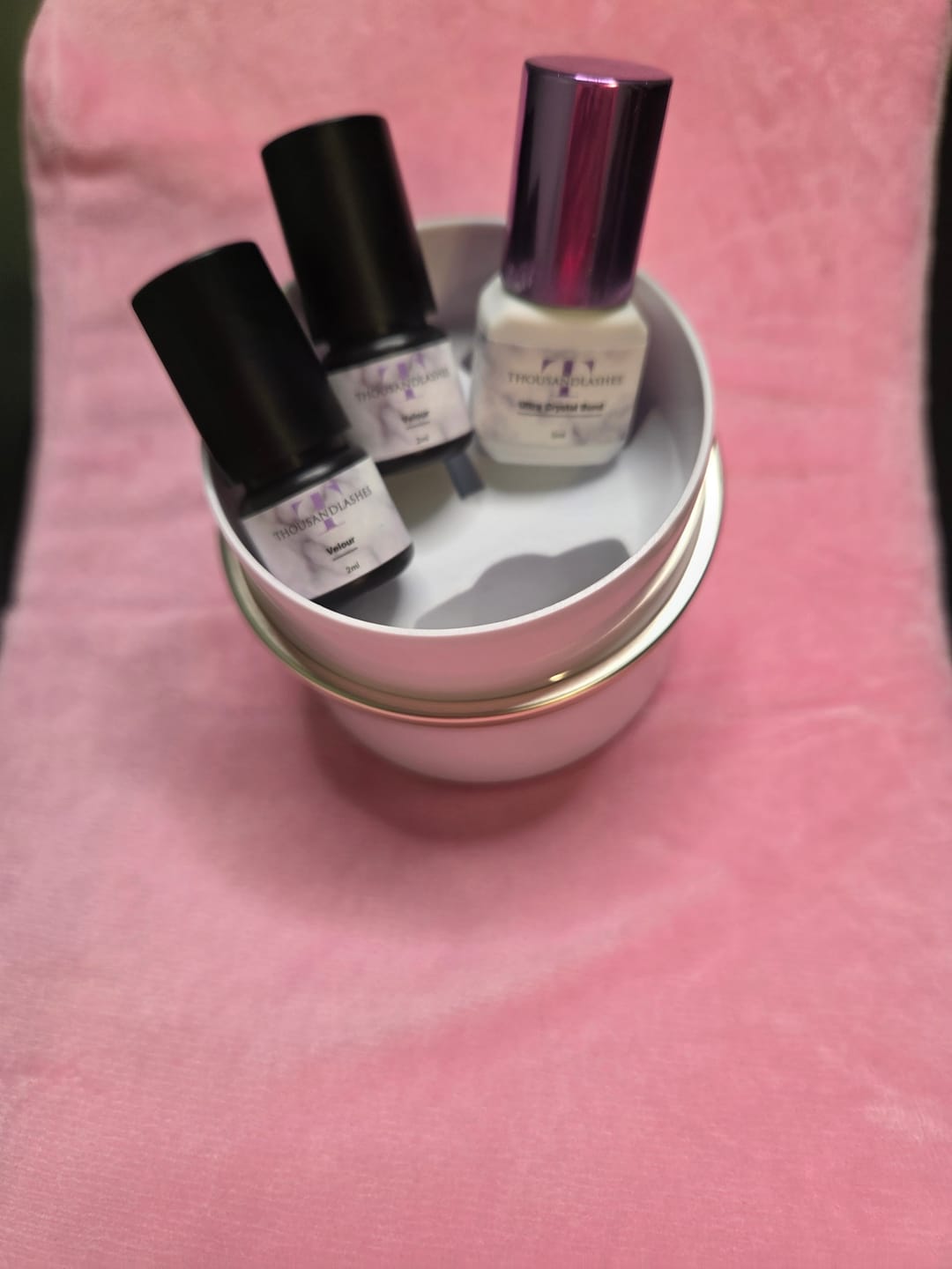 Customer photo review of LASH ADHESIVE SAMPLE