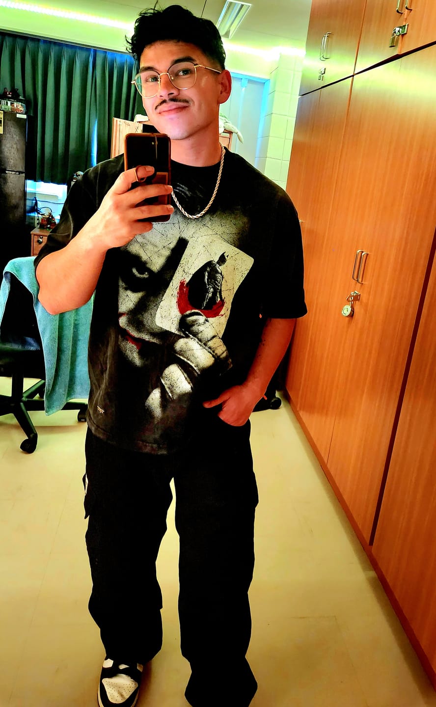 Customer photo review of 4254 - Batman Shadow Tees