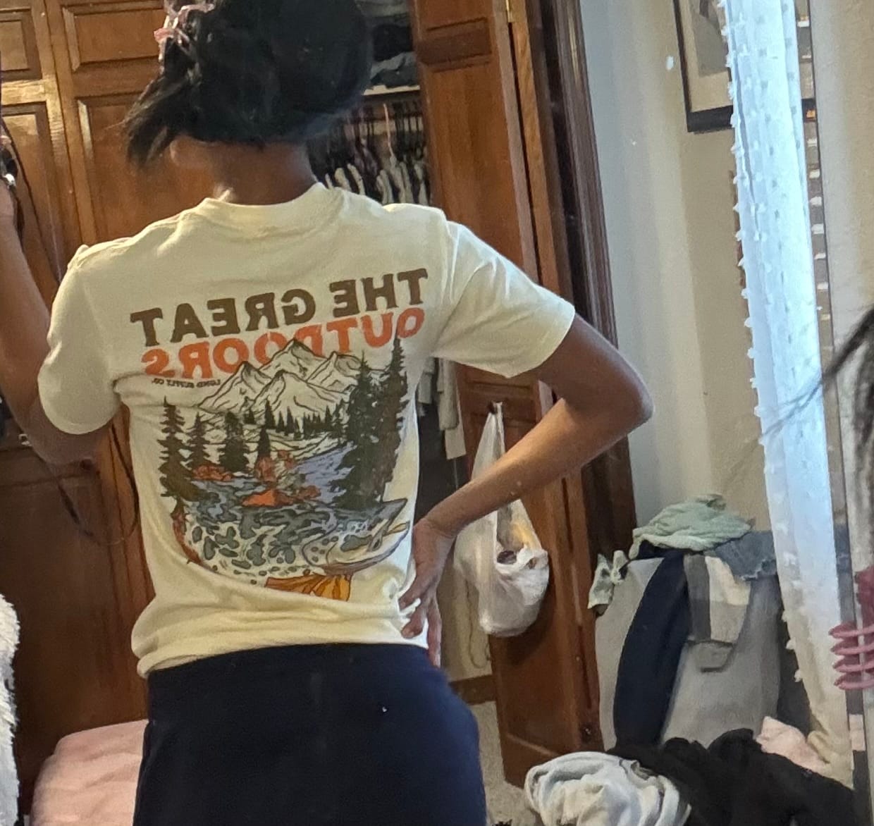 Customer photo review of Great Outdoors Tee