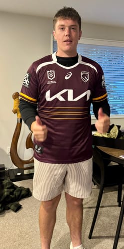 Customer photo review of 2026 Brisbane Broncos Home Jersey