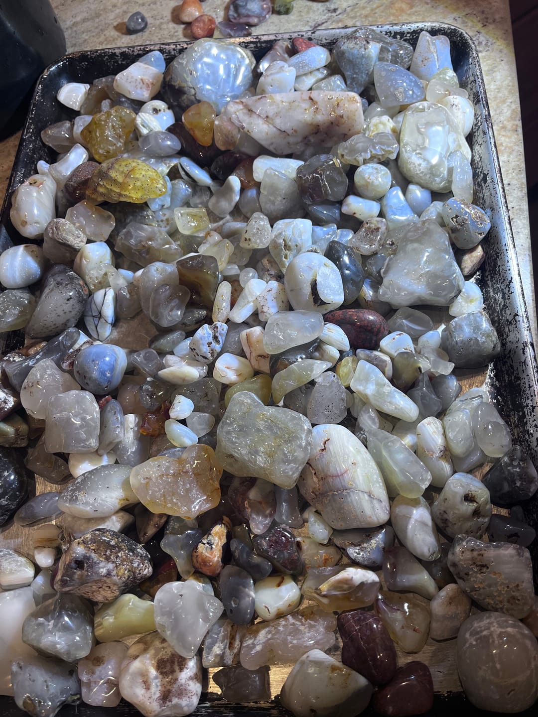 Customer photo review of Lortone QT66 Rock Tumbler