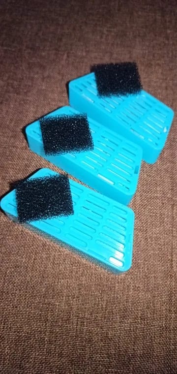 Customer photo review of ROJECO Water Fountain Replaceable Filter For 2.2L Wireless Cat Water Fountain