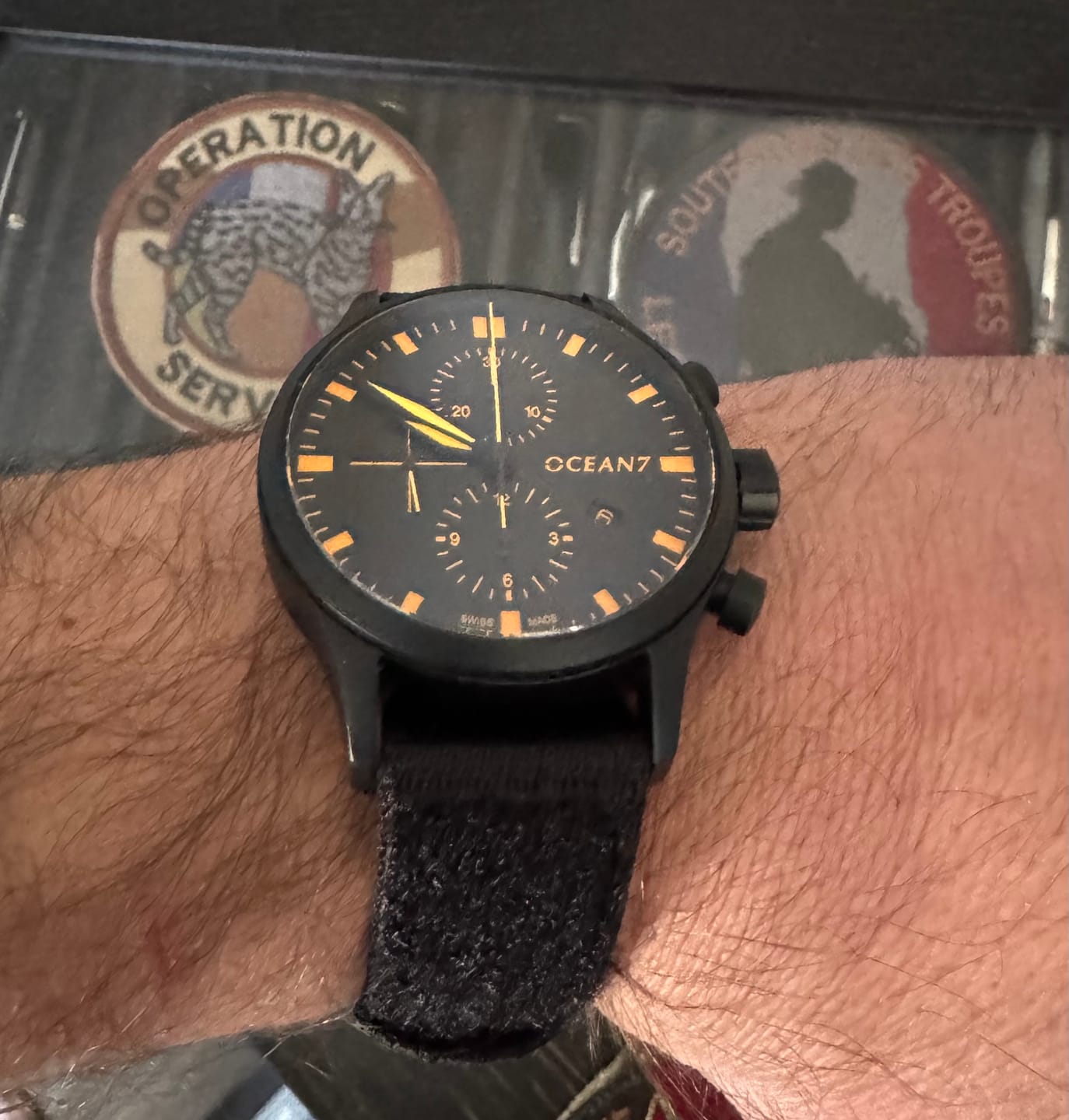 Customer photo review of PVD Glomar Explorer - Hook & Loop Strap - Black