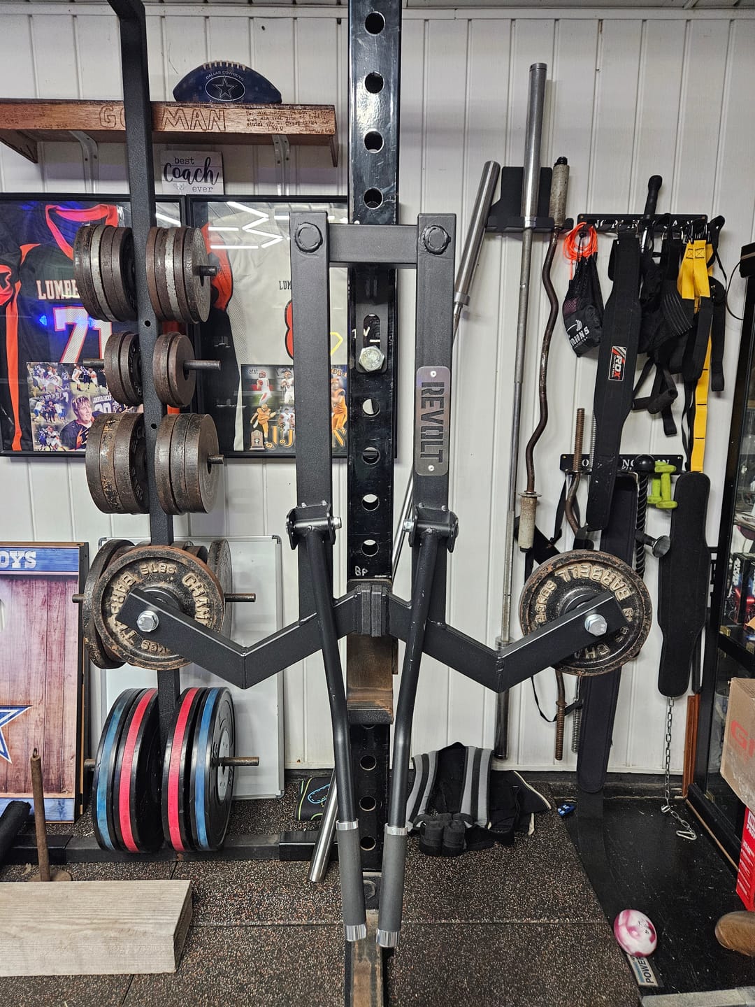 Customer photo review of Revolt Lateral Raise Attachment