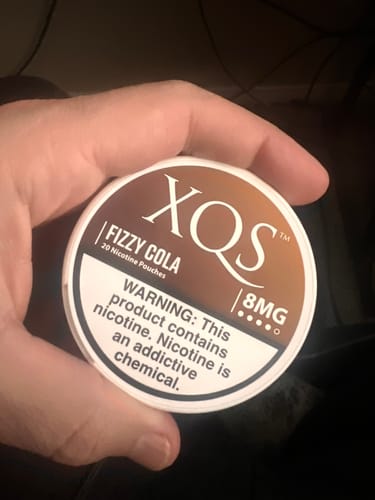 Customer photo review of Green Mint Nicotine Pouches