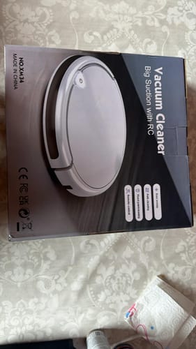 Customer photo review of HOME BUDDY –  3 in 1 Saugroboter mit Wischfunktion